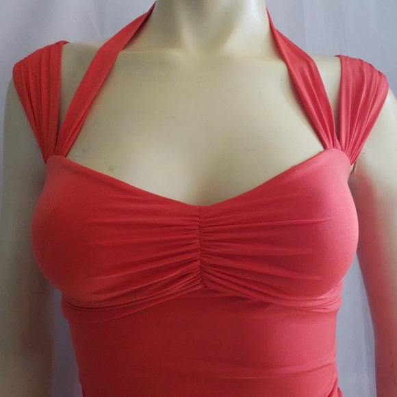 GUESS MINI ORANGE DRESS SZ S - Picture 2 of 6